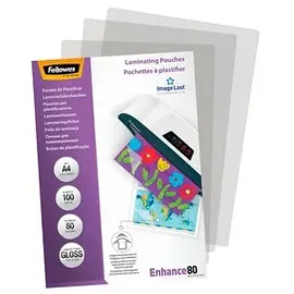 Fellowes AKTION: Fellowes Jupiter A3 Laminiergerät bis DIN A3 + GRATIS 200 Laminierfolien, DIN A4, 80 micron, glänzend