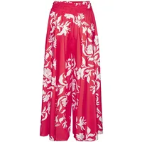 LASCANA Hosenrock Damen Rot/Weiß Bedruckt 34