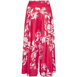 LASCANA Hosenrock Damen Rot/Weiß Bedruckt 34