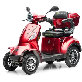 ECONELO E-Seniorenmobil J4000 L 1000 Watt 25 km/h Rot