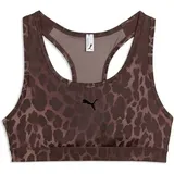 Puma Sport-BH Braun/Grau L