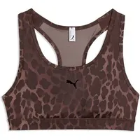 Puma Sport-BH Braun/Grau L