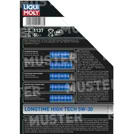 LIQUI MOLY Longtime High Tech 5W-30 Liter