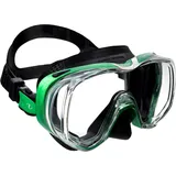 Tusa Tauchmaske M-3001 Freedom Tri-Quest - Schwarz Energy Green