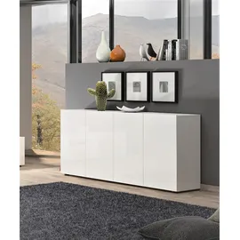 Home Affaire Sideboard 180 x 80 x 38 cm Weiß