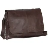 The Chesterfield Brand Richard Messenger Leder 40 cm Laptopfach braun