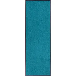 Fußmatte »Clean & Walk«, rechteckig, 7 mm Höhe, waschbar, rutschfest, Unifarben, pflegeleicht, strapazierfähig, 83688912-61 petrol 7 mm