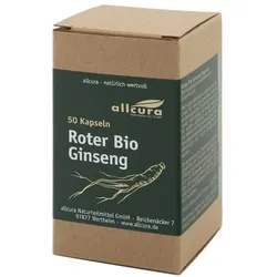 Roter Bio Ginseng Kapseln