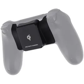 deltaco Wireless Qi-Empfänger Controller Schwarz PS4