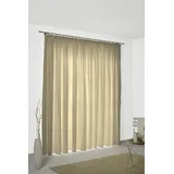 Wirth Vorhang WIRTH "Felsted" Gr. 1, beige, B:132cm H:150cm, Jacquard, Polyester, Gardinen