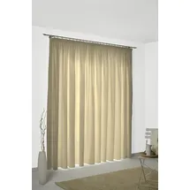 Wirth Vorhang WIRTH "Felsted" Gr. 1, beige, B:132cm H:150cm, Jacquard, Polyester, Gardinen