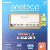 Panasonic 8fach Panasonic Schnell-Ladegerät und 8 Stück eneloop Standard Mignon AA BK-3MCC