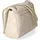 Valentino Ocarina Umhängetasche Kunstleder Beige/Weiß