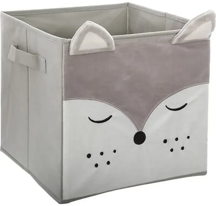 29 x 29 cm Sammet-Fuchs-Aufbewahrungsbox