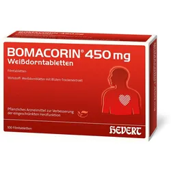Bomacorin 450 mg Weißdorntabletten 100 St