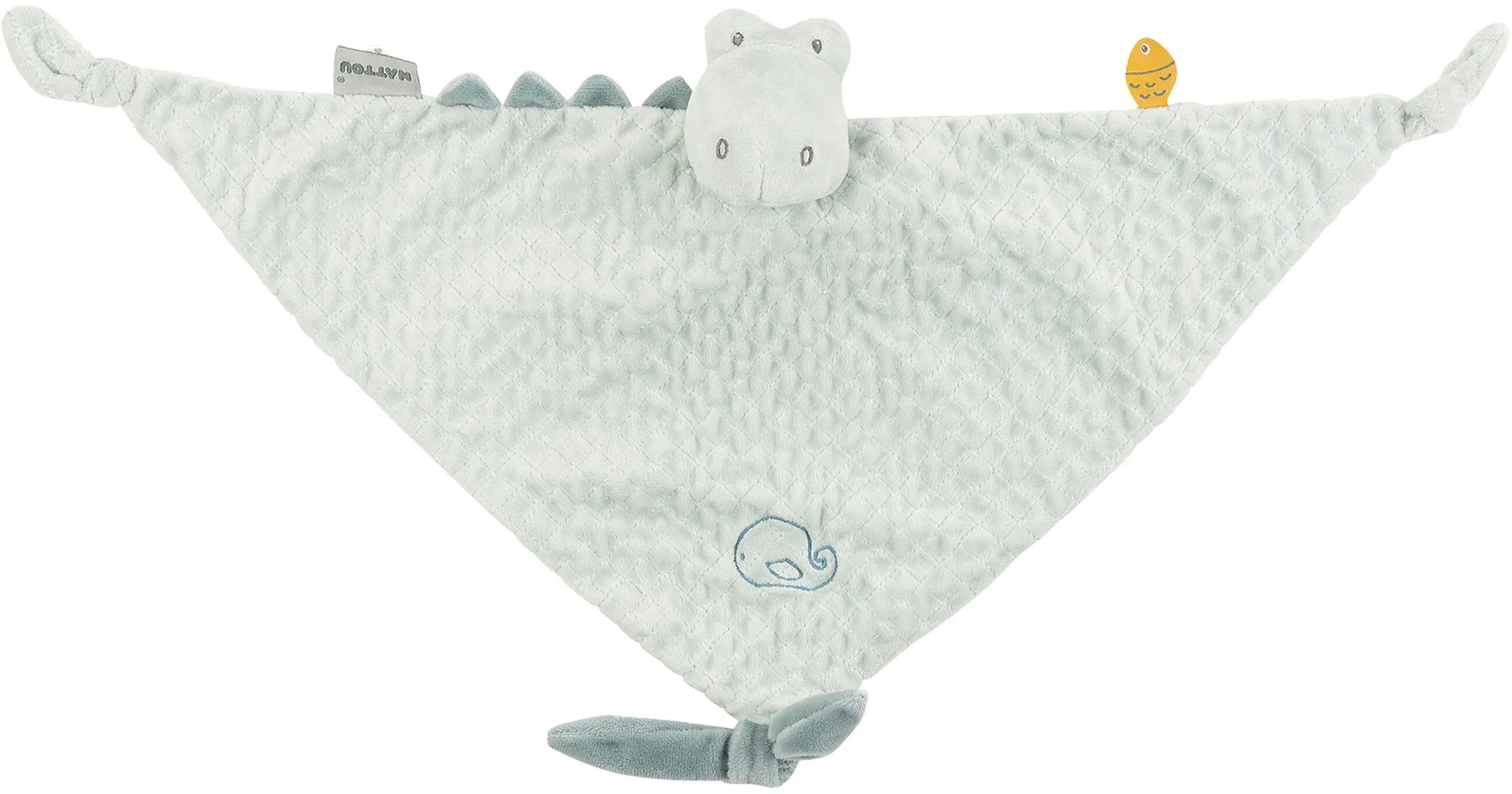 Preisvergleich Produktbild Nattou Schmusetuch Krokodil Romeo, gruen