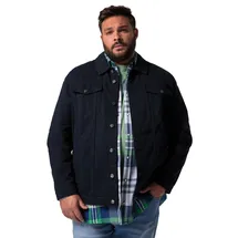 Men Plus by Happy Size Men Plus Übergangsjacke navy 5XL