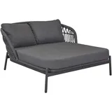 LC Garden Bari Doppelliege 164 x 184 x 83 cm Anthrazit
