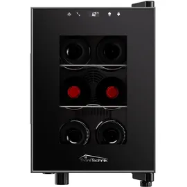 Tronitechnik TroniTechnik® Weinkühlschrank Montpellier, Getränkekühlschrank, 17 Liter, 6 Flaschen