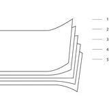 Ecobra Ecobra, 701200 200x100cm 5-lagig grün ohne Audruck