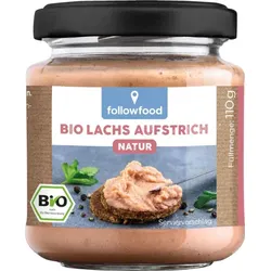 followfood Lachs Aufstrich Natur bio
