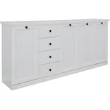 Home Affaire Baxter 195 x 88 x 41 cm weiß