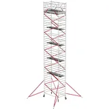 Altrex Fahrgerüst RS Tower 52 Aluminium mit Holz-Plattform 13,20m AH 1,35x1,85m