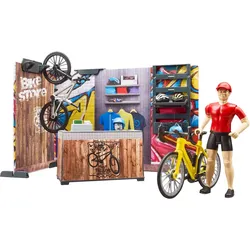 bWorld Fahrradshop Modell von Bruder 1:16