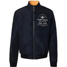 Camp David Jacke nachtblau / orange XXXL