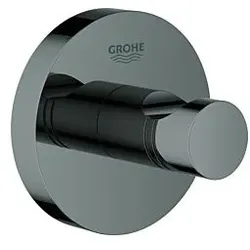 Grohe Essentials Bademantelhaken 40364A01 hard graphite, verdeckte Befestigung