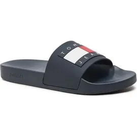 Tommy Hilfiger Pool Slide Essential Blau 40