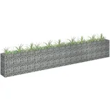 furnicato Gabionen-Hochbeet 360 x 30 x 60 cm