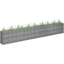 furnicato Gabionen-Hochbeet 360 x 30 x 60 cm