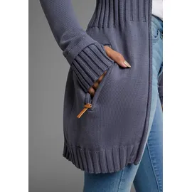 KangaROOS Kapuzenstrickjacke grau 36/38