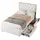 lanki international gmbh Polsterbett 90 x 200 cm Grau/Beige