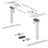Hettich Elektro-Tischgestell, 1.200x2000mm,Steelforce Pro 470 SLS, 9309756,weiß