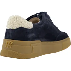 Paul Green Leder-Sneakers in Dunkelblau / 7 UK