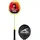 Hundred Powertek 200 PRO Badmintonschläger mit Schutzhülle | Besaitet | Material: Aluminium | Für Fortgeschrittene Spieler | Maximale Bespannung: 18–20 lbs