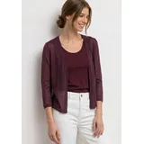 STREET ONE 3/4-Arm Jacke in offener Passform Rot 34