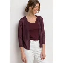 STREET ONE 3/4-Arm Jacke in offener Passform Rot 34