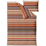 Traumschlaf Ima Gestreift Orange 240 x 220 cm + 2 x 80 x 80 cm