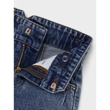 Name It Loose-fit-Jeans BELLA (1-tlg) Weiteres Detail, Plain/ohne Details, Ziersteine blau 176