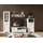 Innostyle Stauraumschrank "Jasmin", weiß (piniefarbe, weiß, eichefarben), B:66cm H:136cm T:42cm, Holzwerkstoff, MDF, Metall, Schränke, Stauraumschrank, mit Weinregal