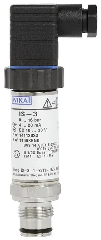 Wika Wiegand Druckmessumf IS-3 Eex 14122680