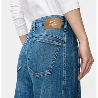 MAC Ohio Jeans Barrel in Blue Vintage-D40