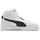 Puma Shuffle Downtown Mid Herren Weite M Weiß/Schwarz/Gold 41