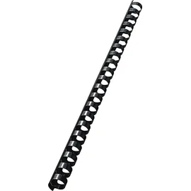 Leitz 37580 Plastikbinderücken A4 14 mm, schwarz