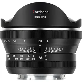 7artisans 6 mm F2,0 Fisheye Objektiv Nikon Z