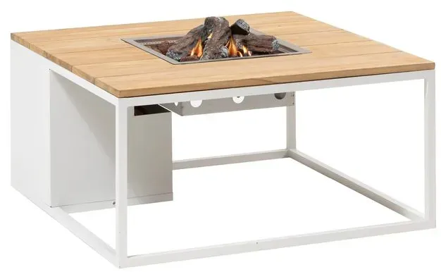 Cosi Feuertisch Cosiloft 100 x cm Aluminium Weiß