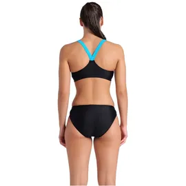Arena Tankini Damen Schwarz/Türkis 40